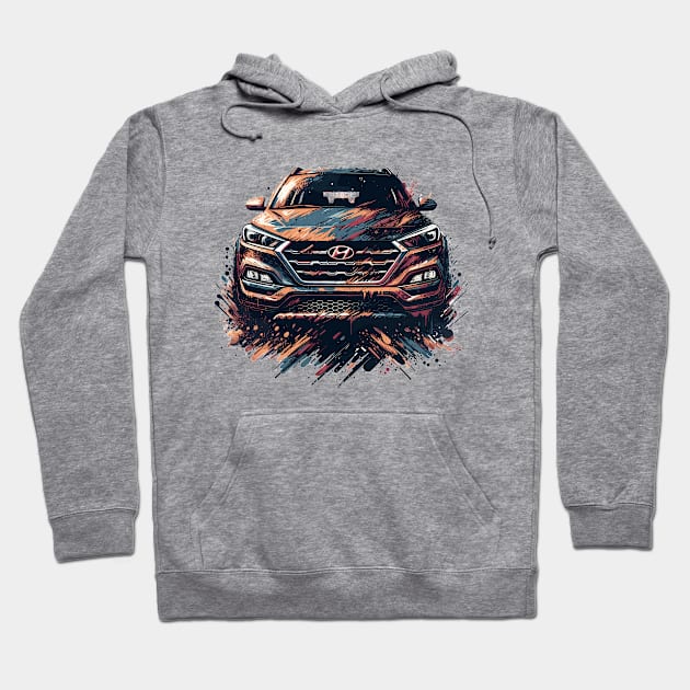 Hyundai Tucson Hoodie by Vehicles-Art